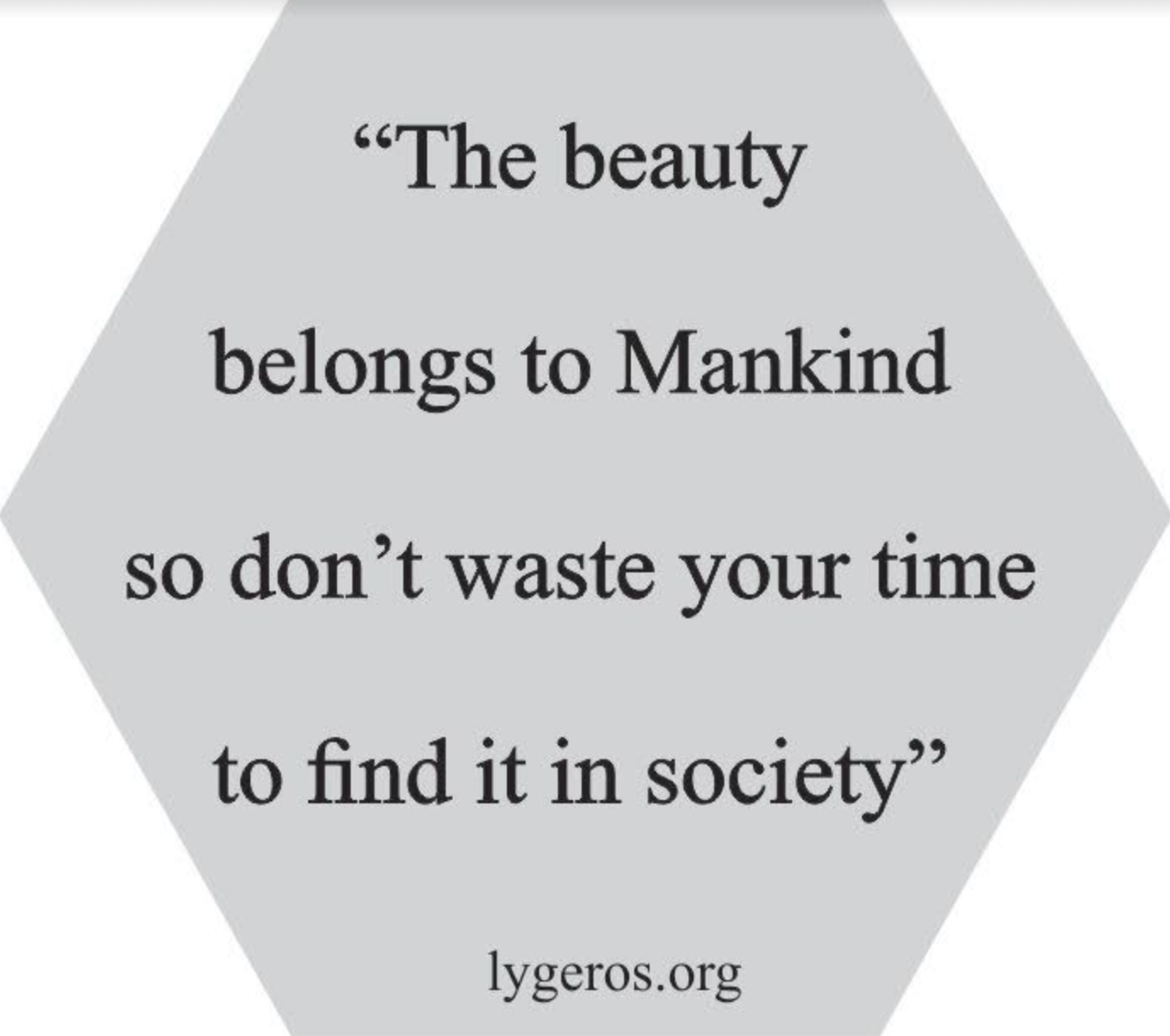 The beauty...