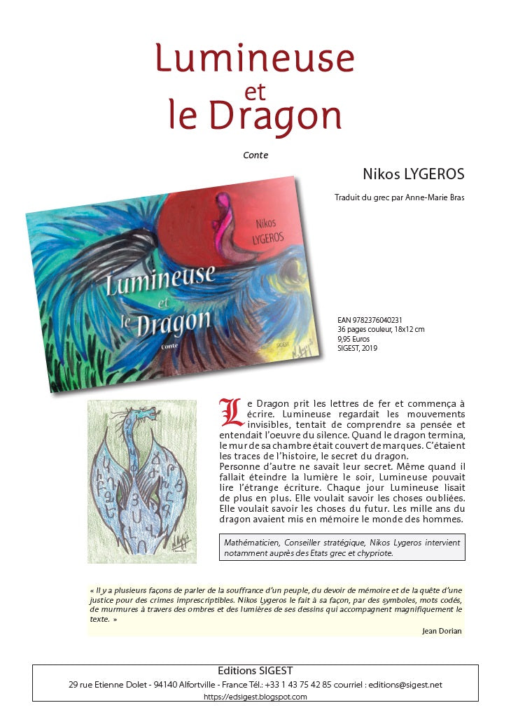 Lumineuse et le Dragon