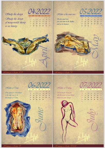 Rodin Calendar 2022