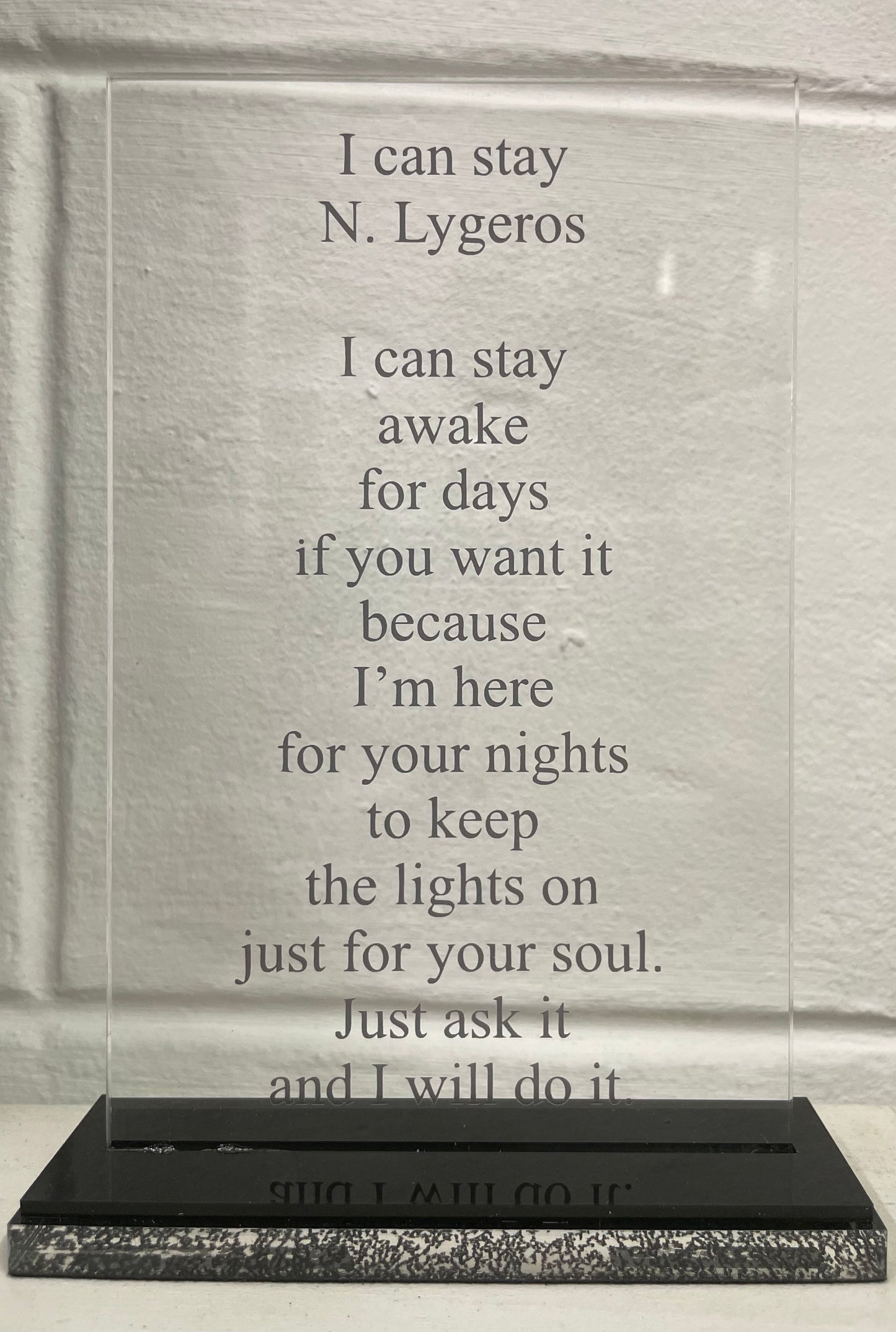 I can stay