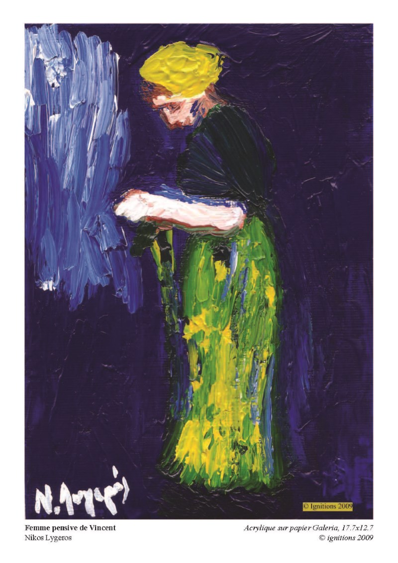 Femme pensive de Vincent