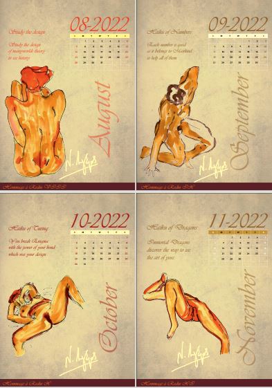 Rodin Calendar 2022