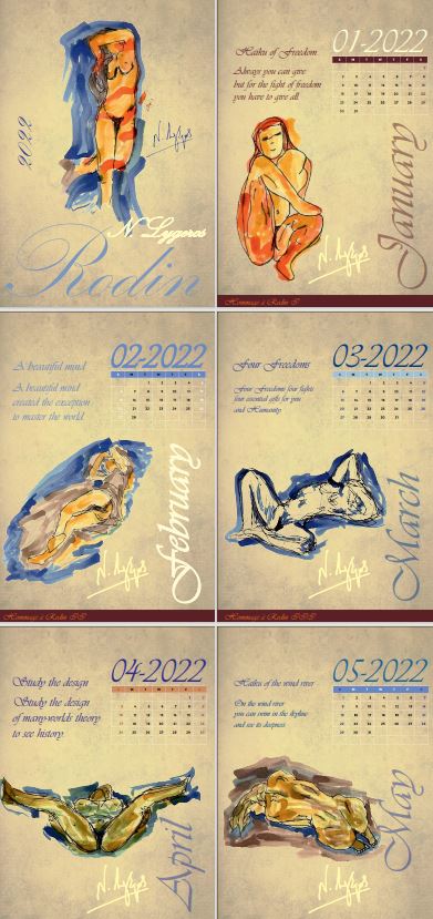 Rodin Calendar 2022