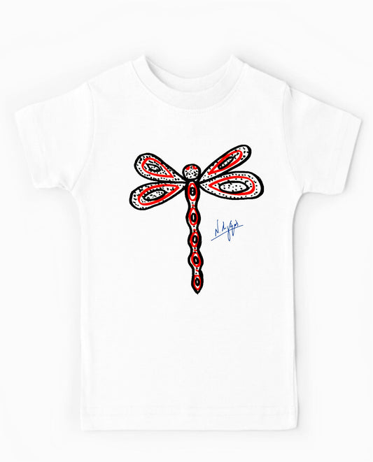 Παιδικό t-shirt ''Aboriginal Libellule''